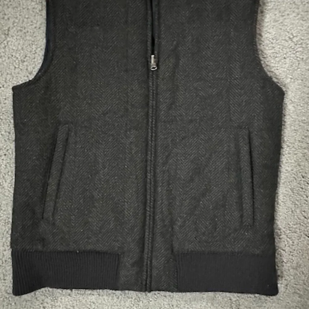 Bonobos Quilted Wool Reversible Vest - Men's Sz. XS - Excellent Pre-Ownd Cond.